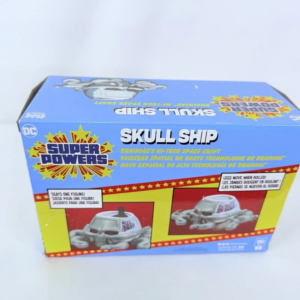 McFarlane Toys DC Super Powers Brainiacs Hi-Tech Skull Ship‎ Space Craft